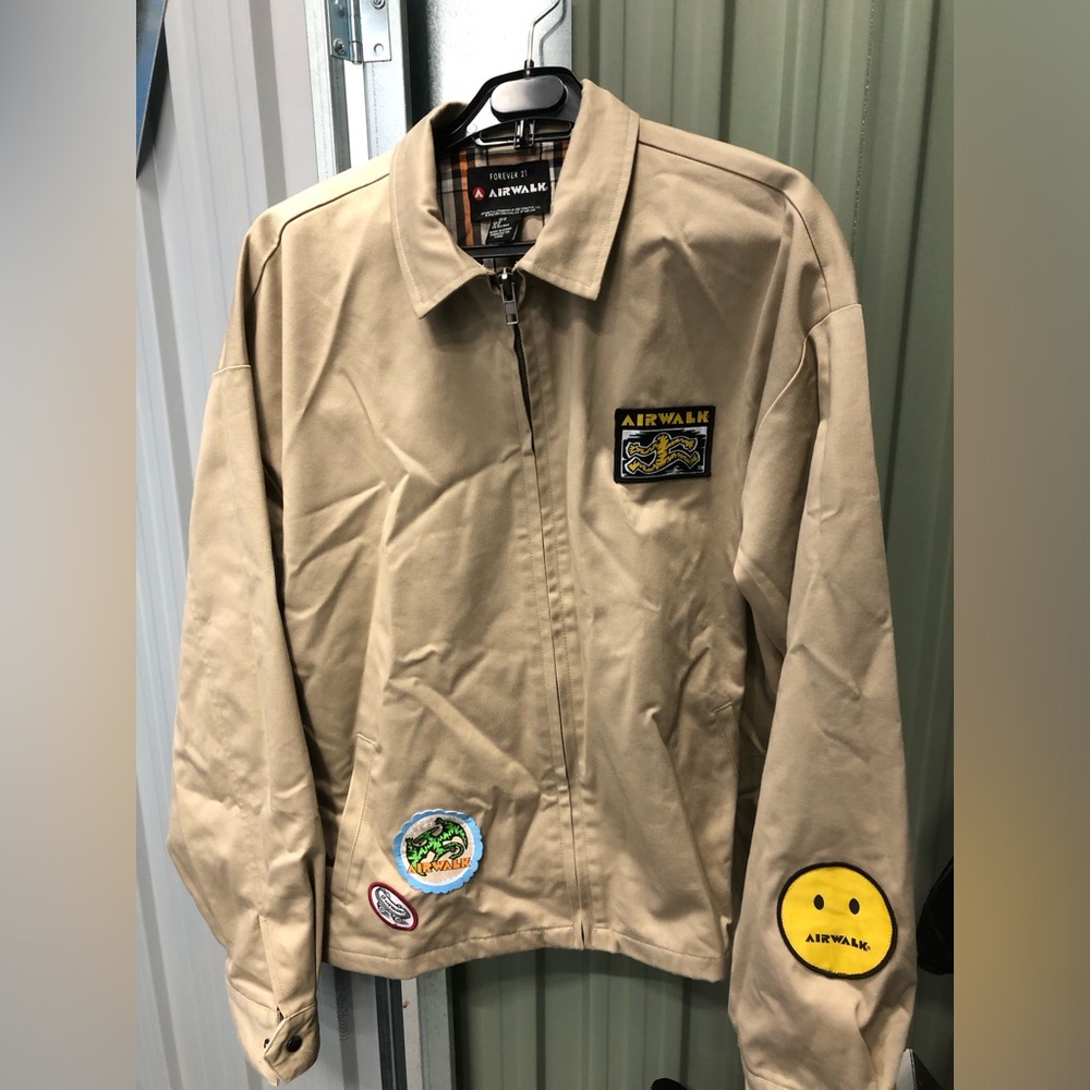 Limited edition Forever 21 X Airwalk patch jacket